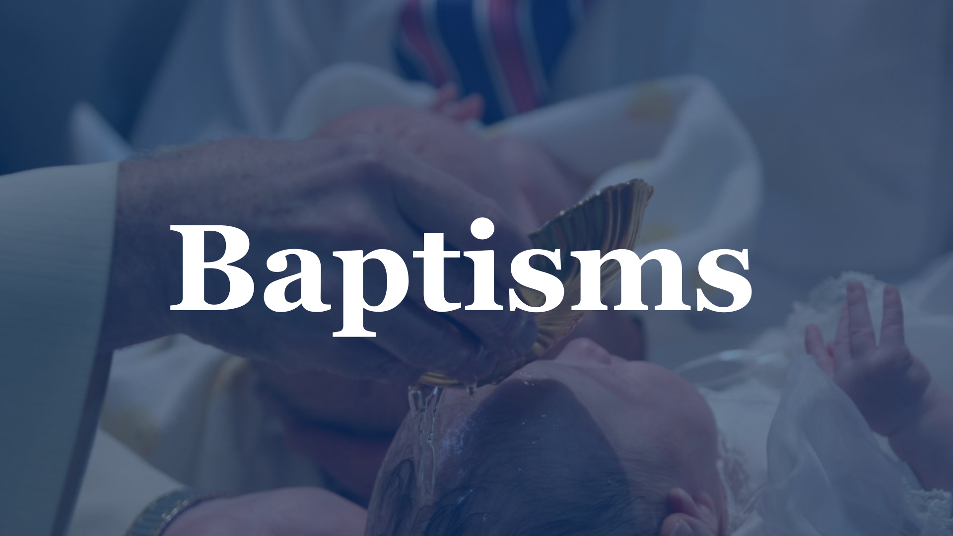 Baptisms