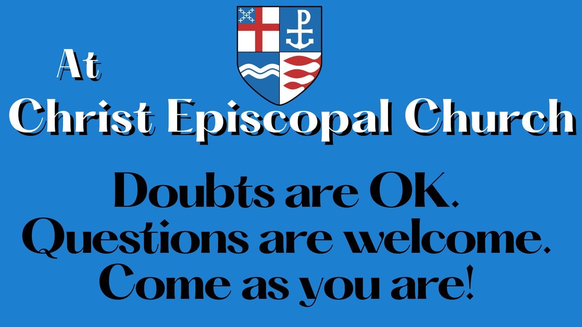 Christ church banner (Calendar)