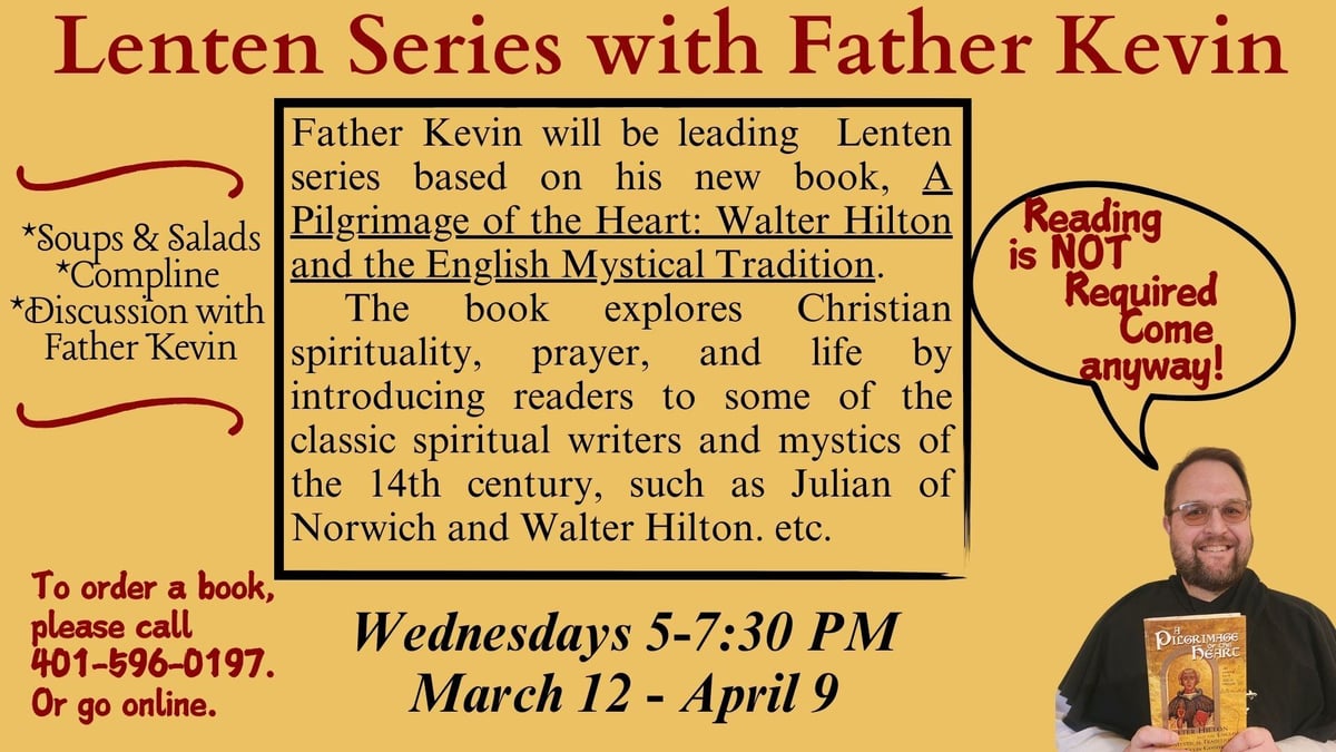 Lenten Series with Father Kevin  (Calendar) (2)